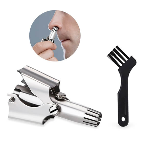 Stainless Steel Manual Nose Trimmer