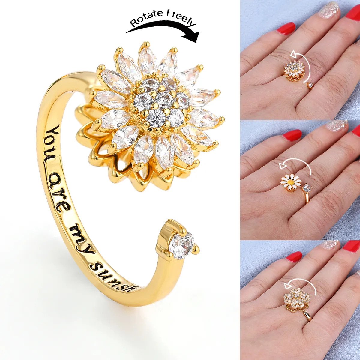 Spinner Exclusive Finger Ring + Gift Box